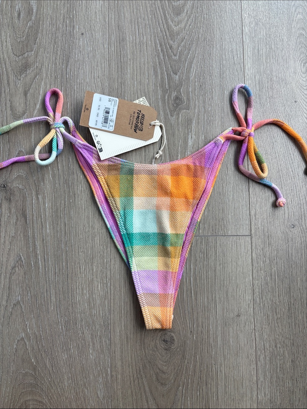 Billabong Warm Waves Tie Side Skimpy Hike Bottom S
